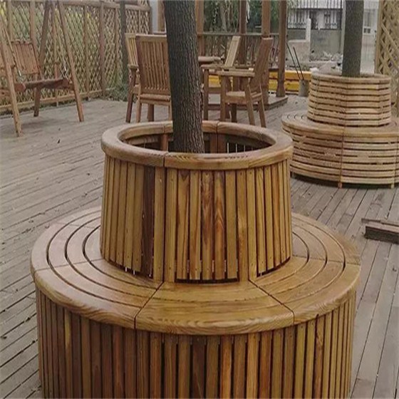 济南户外木花箱、户外木花池