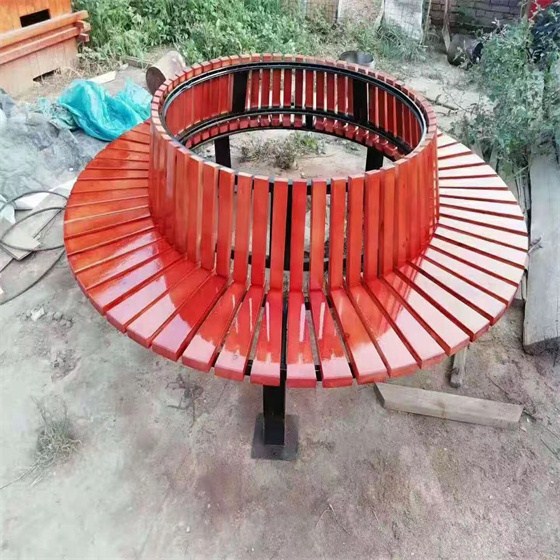 济南防腐木花箱坐凳价格